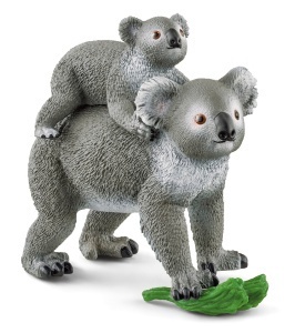 Набір іграшкових фігурок Schleich Мати і дитинча коали фото