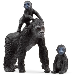 Набір іграшкових фігурок Schleich Родина горил фото