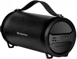 Портативна акустика DEFENDER (65124)G24 10Вт, FM/microSD/USB, чорний фото