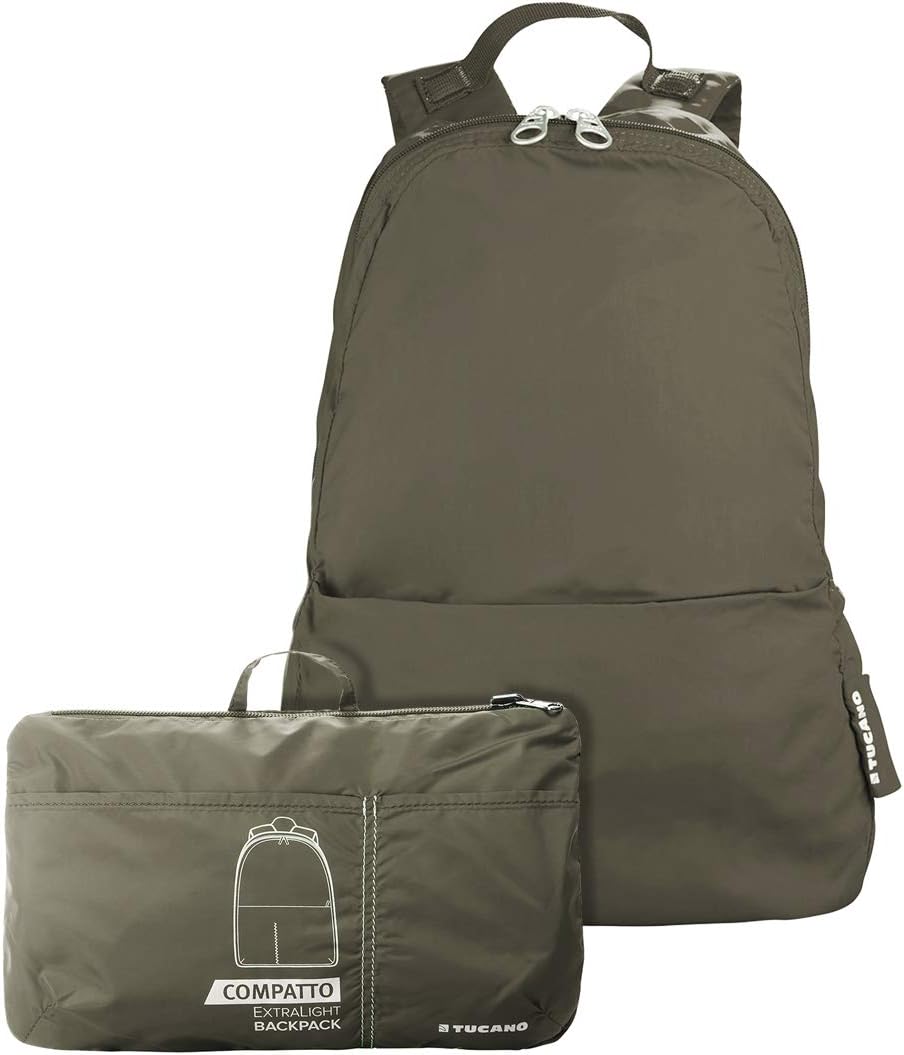 Рюкзак розкладний Tucano Compatto Eco XL, темно зелений фото
