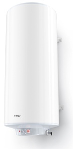 Водонагрівач електр. TESY Maxeau Ceramic круглий GCV 2005624C D06 S2RC, 200л, 2,4кВт, сухий тен, мех. кер-ння, B, білий фото