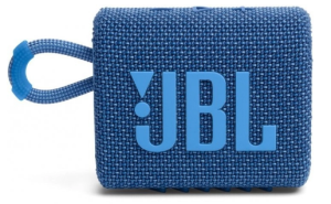 Портативна акустика JBL GO 3 Eco Синій (JBLGO3ECOBLU) фото