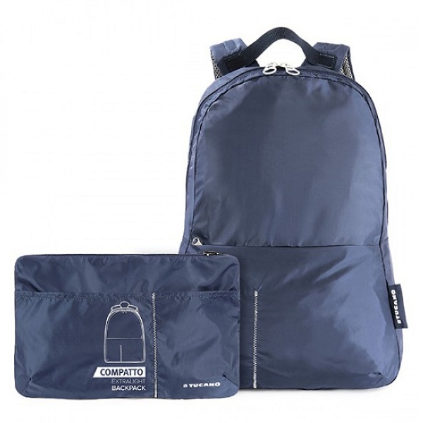 Рюкзак розкладний Tucano Compatto Eco XL, синій фото