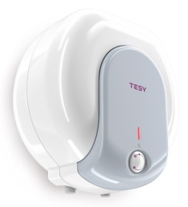Водонагрівач електр. TESY Bilight Compact 10A GCA 1020 L52 RC, 10л, 2кВт, монтаж над мийкою, мех. кер-ння, B, білий фото