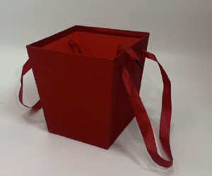 Подарункові коробки UFO W3118 RED BOX Flowers фото