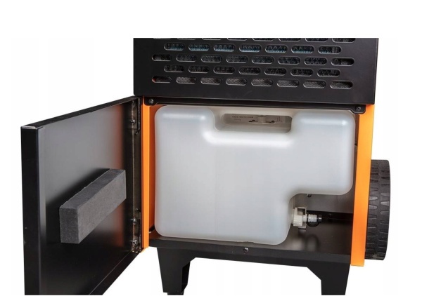 Осушувач повітря промисловий Neo Tools, 750Вт, 180м кв, 300м куб/год, 50л/добу, безперервний злив, LCD дисплей, прогр.часу роботи, IP22 фото